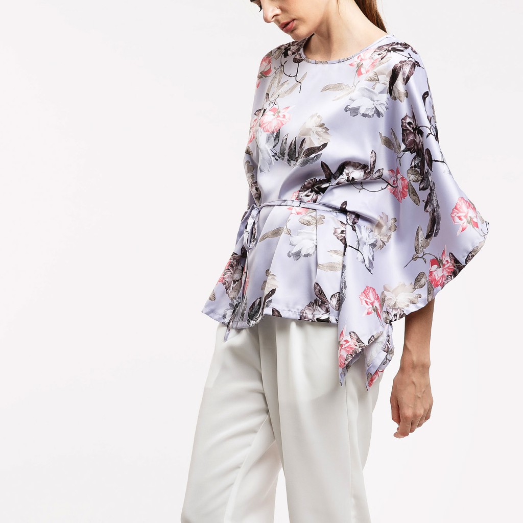 flower blouse zara pattern