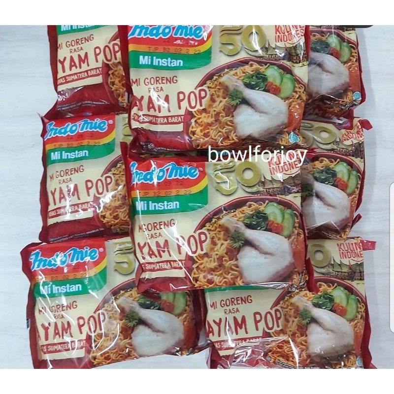 

INDOMIE GORENG AYAM POP