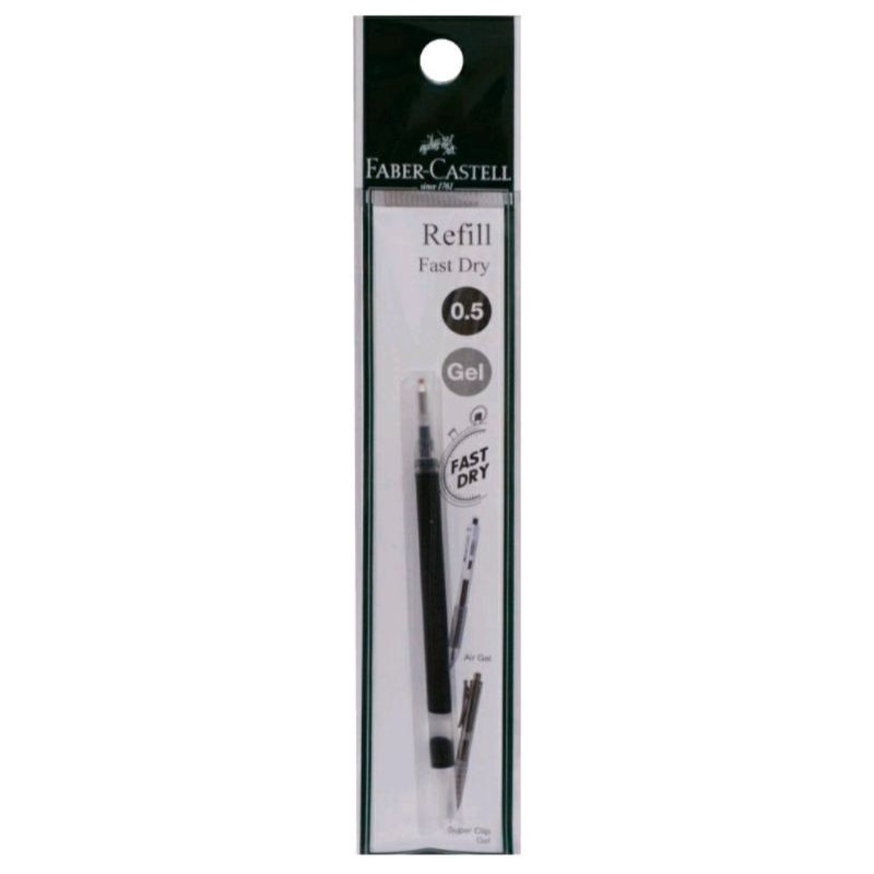 

Faber-Castell Refill Air Gel / Fast Gel 0.5 dan 0.7Black ( Hitam )