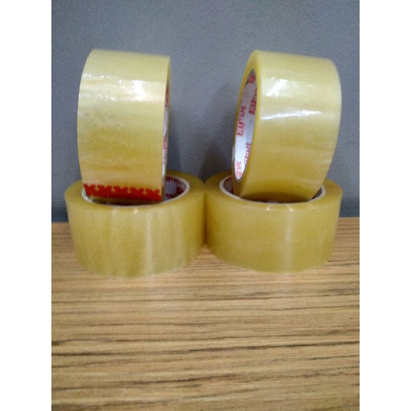 

Lakban bening merek ukuran 2inch x 80y 49micron
