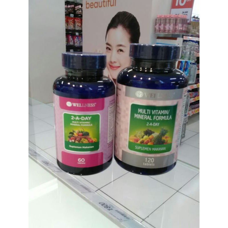 Wellness multivitamin 2 a Day
