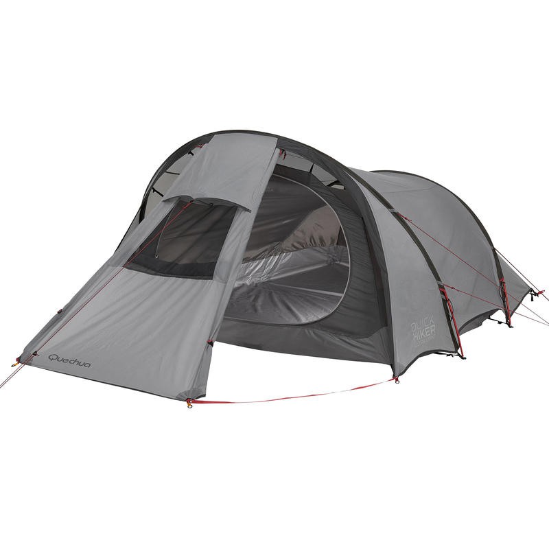 QUECHUA Quickhiker Ultralight 3 Trekking Tenda Untuk 3 Orang