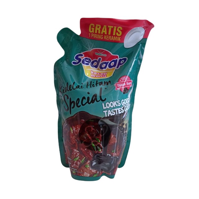 Kecap Sedaap Kecap Manis Spesial Refill 550ml / Sedaap Kedelai Hitam Special 550ml