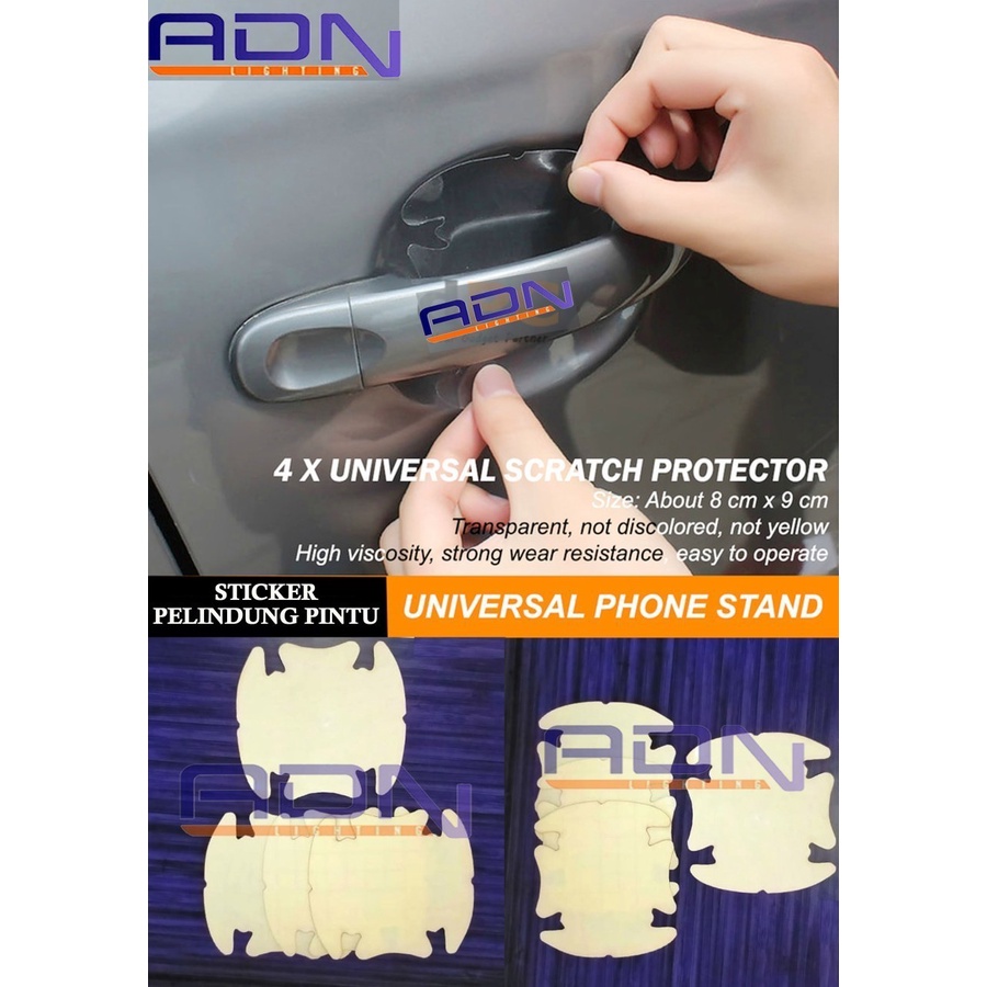 ADN.in Stiker Anti Gores Pelindung Gagang Pintu Mobil - Car Handle Protector