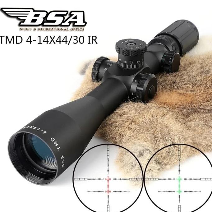 Teleskop BSA TMD 4-14x44 FFP IR Telescope Riflescope Scope BSA TMD FFP Star Seller