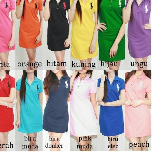 ♫ Dress Polo Big Size XXL ✿