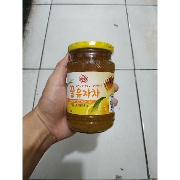 

honey citron tea 500gr minuman jeruk korea plus madu