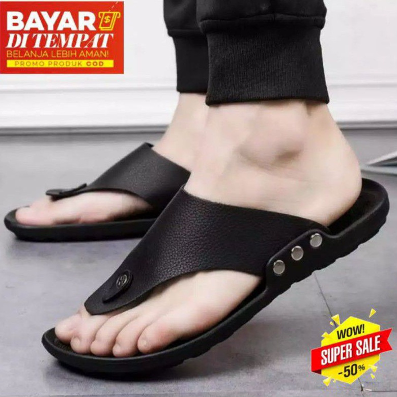 Sandal Pria wanita Slide Sendal Slip on Sendal Anti Licin Ringan Selop Casual Original Onar