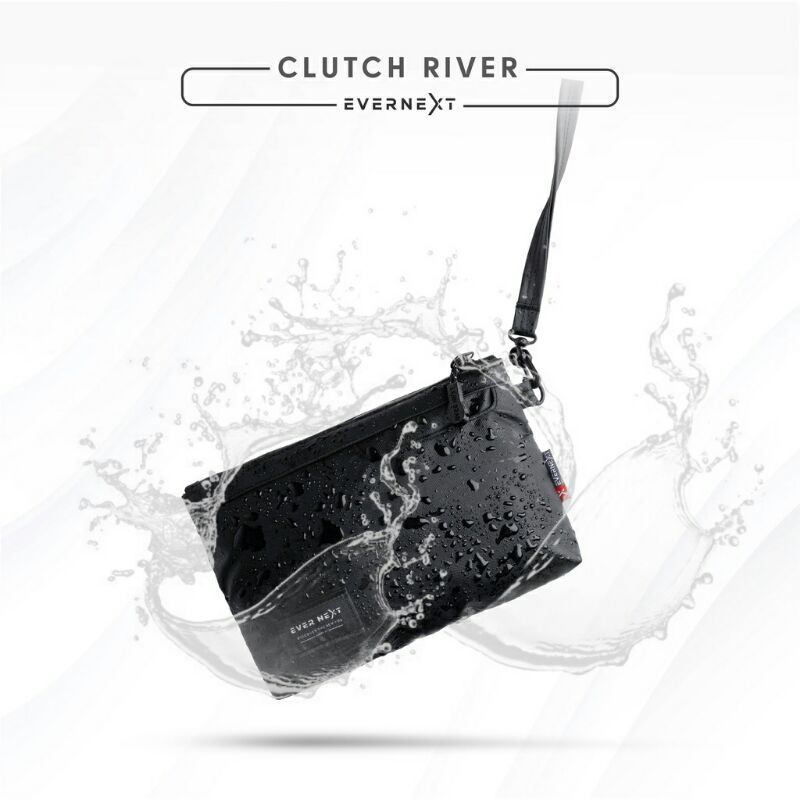 Tas Genggam / Clutch Pria Waterproof Handbag Pria Tahan Air Clutch River Evernext original