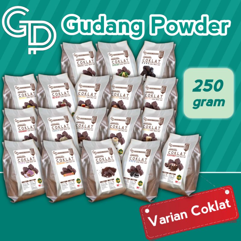 

Bubuk Varian Coklat 250gr