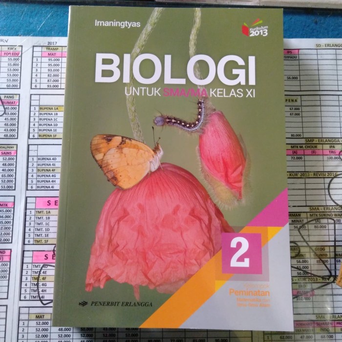 Buku Pelajaran Biologi kelas 11 Erlangga