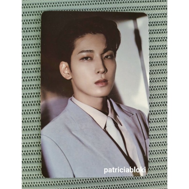 Official TC Trading Card Incomplete Wonwoo Seventeen Pc Photocard Svt Wonu Teen Age white green oran