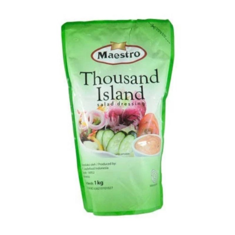 

Maestro thousand island salad dressing 1kg