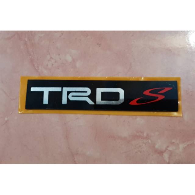 EMBLEM TRD S TOYOTA AGYA
