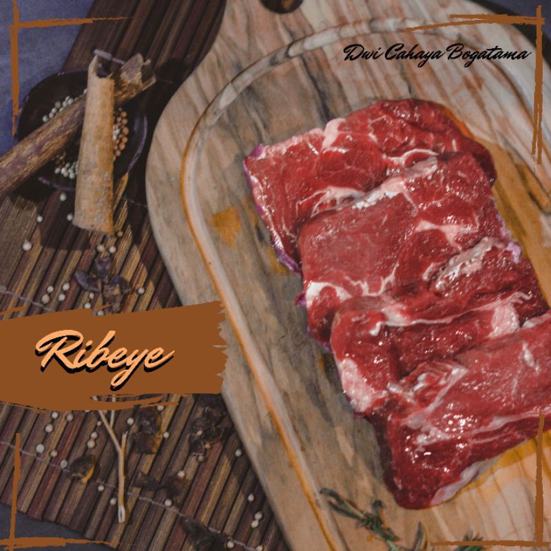 

Ribeye cut steak 1kg