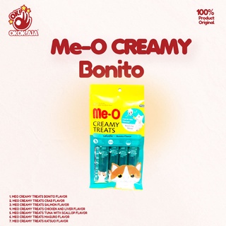 MEO Creamy 60gr isi 12pcs ( 1 dus ) Makanan Snack Kucing favorit Untuk Adult &amp; Kitten