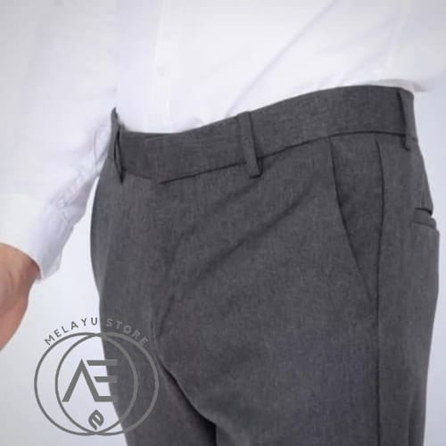 CELANA KANTOR FORMAL PRIA SLIMFIT BAHAN DASAR KAIN WOLL KUALITAS