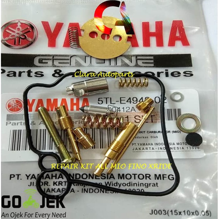 REPAIR KIT MIO REPAIR KIT MIO SPORTY REPAIR KIT KARBURATOR MIO SMILE