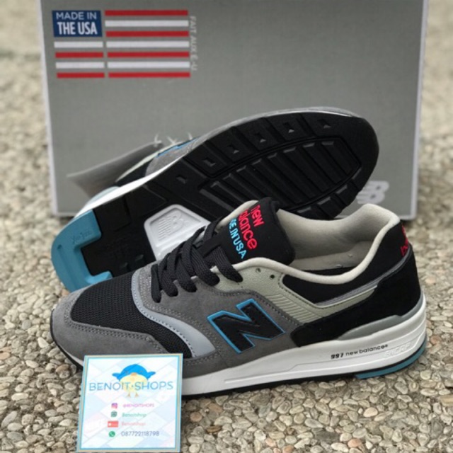 NB 997 GREY BLACK
