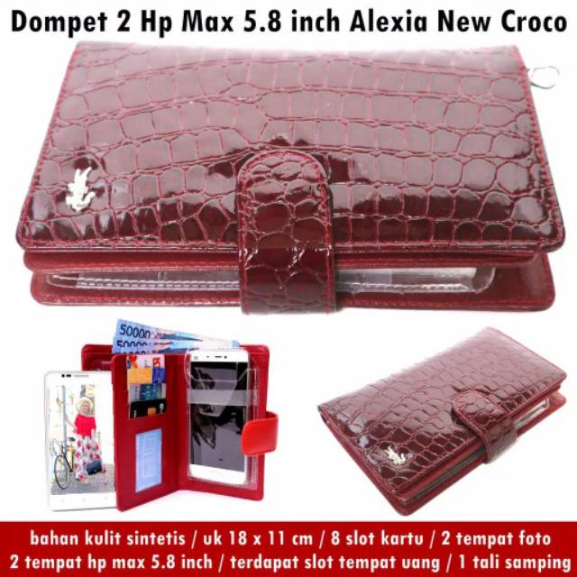 Dompet  Crocodile / dompet hp / dompet wanita