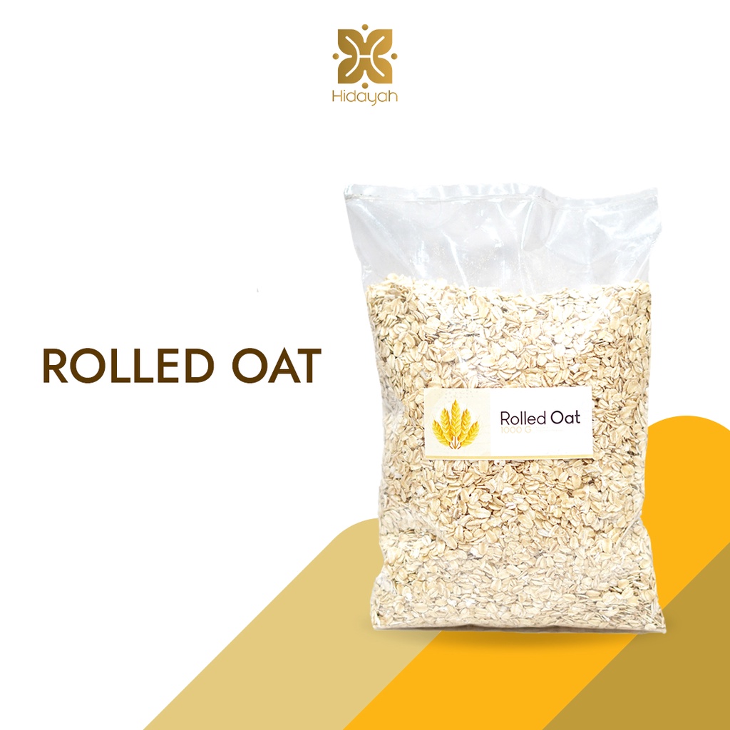 Regular Rolled Oat 1 Kg - Oatmeal Sarapan Gandum Utuh Premium Original