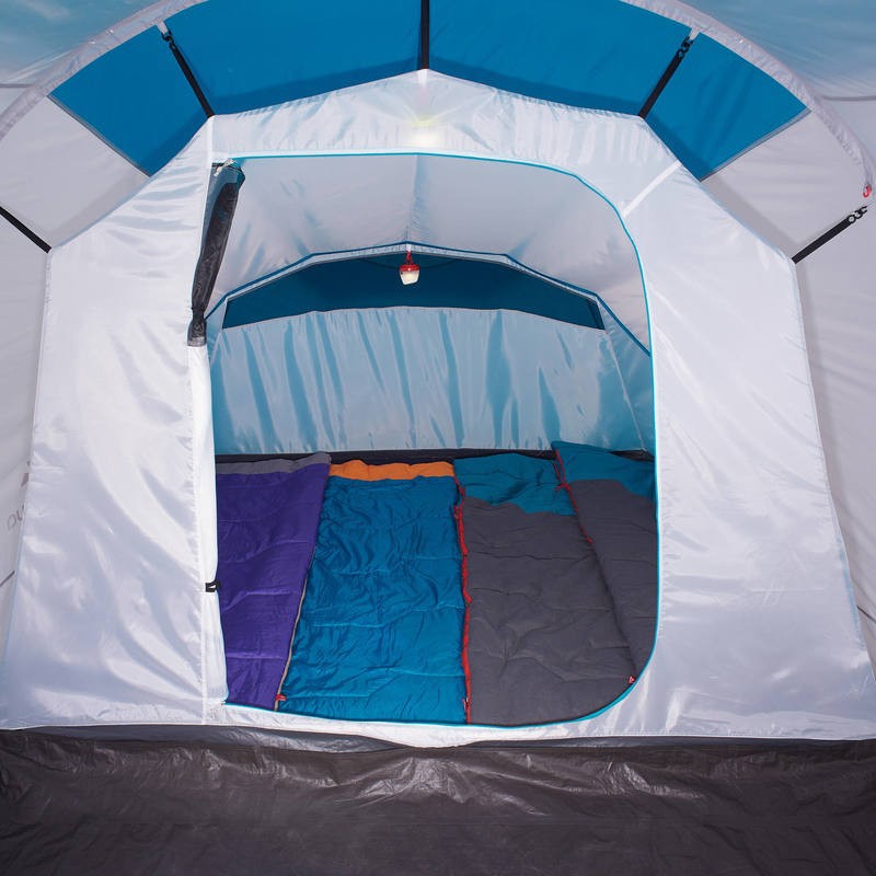 QUECHUA Arpenaz 4.1 Family Dome Tent Tenda Camping untuk 4 Orang - Fresh and Blue