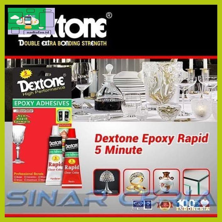 

R4E5Et- Lem Dextone Rapid - Clear - 5 M Lem Plastic Steel Dextone Epoxy Rapid Fyhf7T-