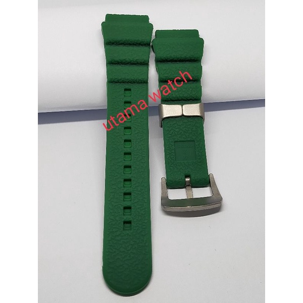 tali jam tangan silicon rubber seiko prospex diver strap tali jam tangan seiko diver