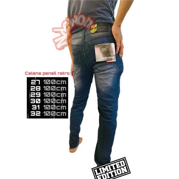 KHUSUS GROSIR CELANA JEANS PRIA / CELANA PENSIL PRIA
