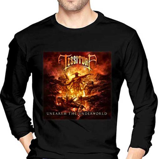 Kaos Tangan Panjang Tessitura Unearth The Underworld New Longsleeve Tshirt
