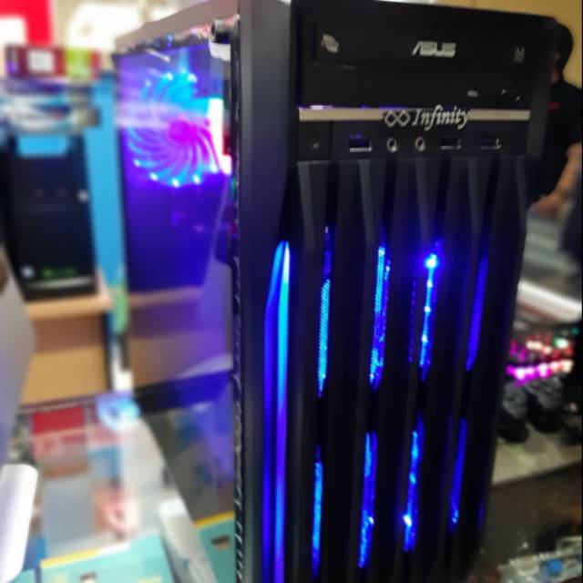 Pc gaming dan editing intel core i7 2600 3.4 ghz  / ram 8 gb / ssd 120 gb / with GT 1030 D5 /