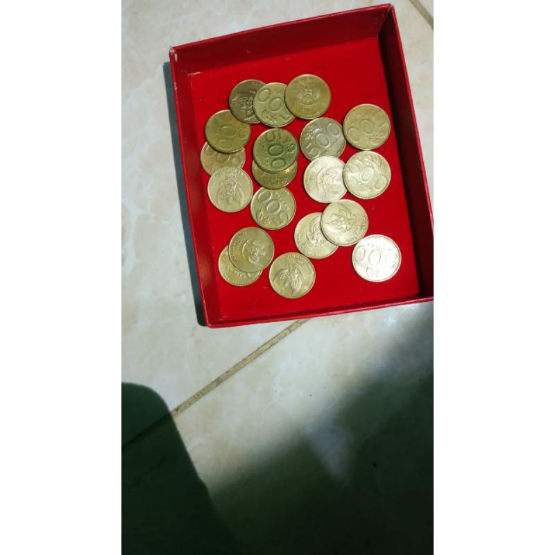 Super Murah  Ready coin 500 rupiah kuningan