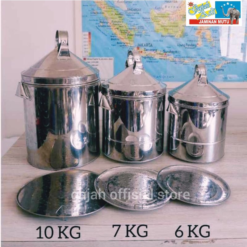 NEW DEALS Dandang Nasi Kukus Sablukan Besar Stainless Steel
