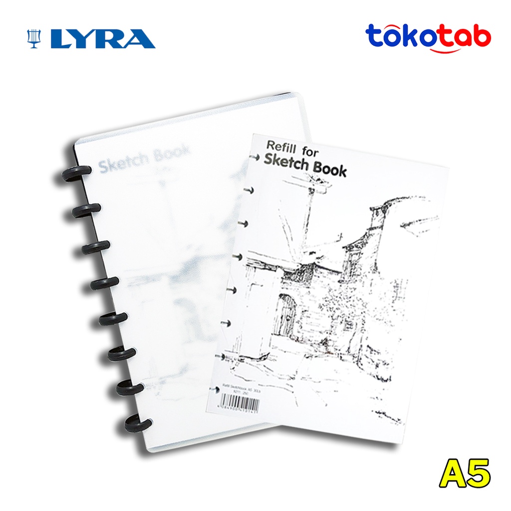 

Tokotab - Buku Sketchbook dan Refill Sketch LYRA A5 30 Lembar