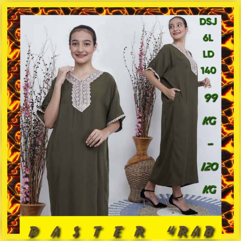 daster jumbo rayon LD 120 130 140 150