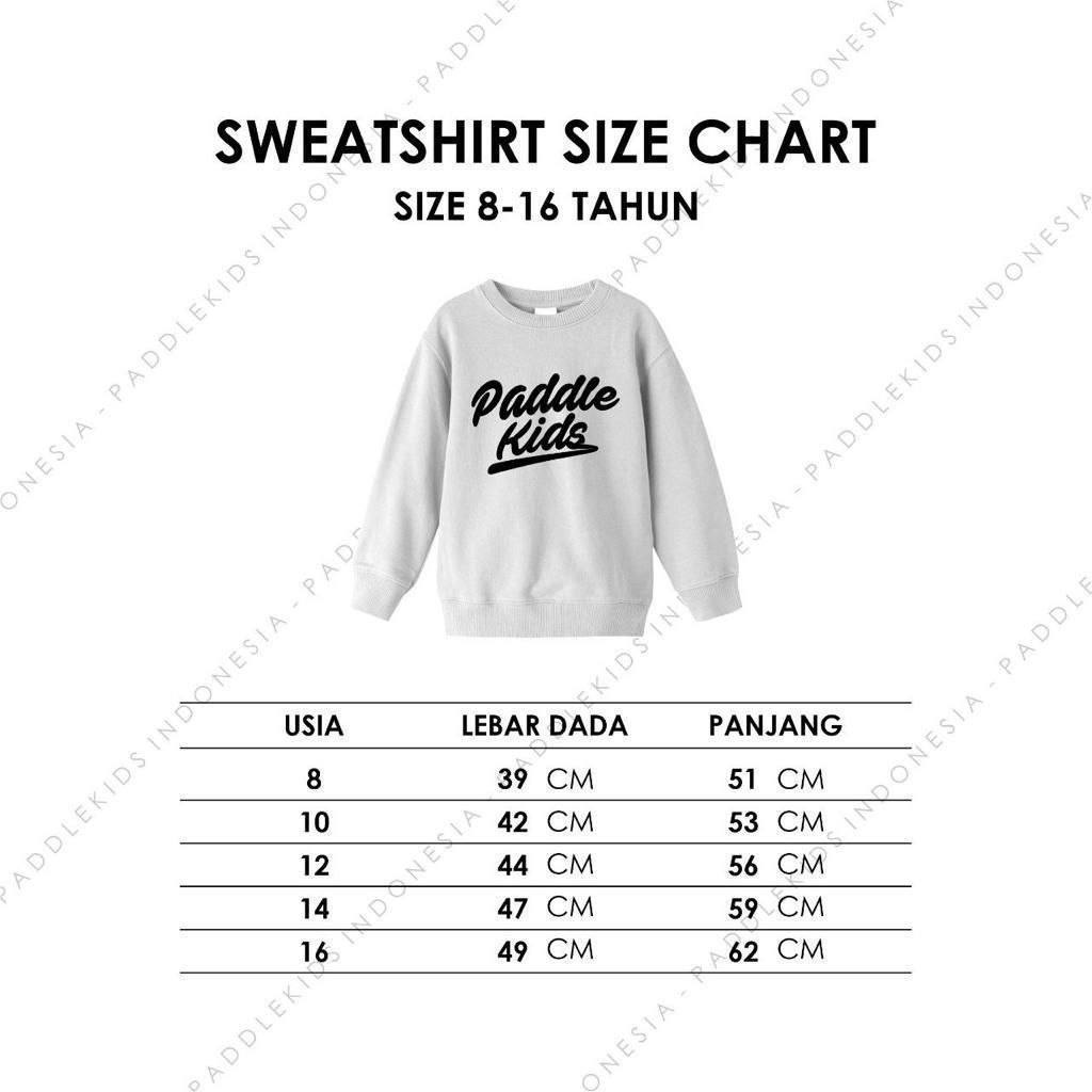 Sweater Anak Unisex Boy Girl Junior By Paddle KIds