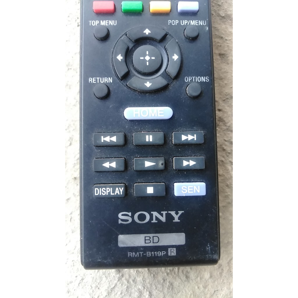 bekas REMOTE REMOT DVD BLU RAY DISC SONY RMT-B119P