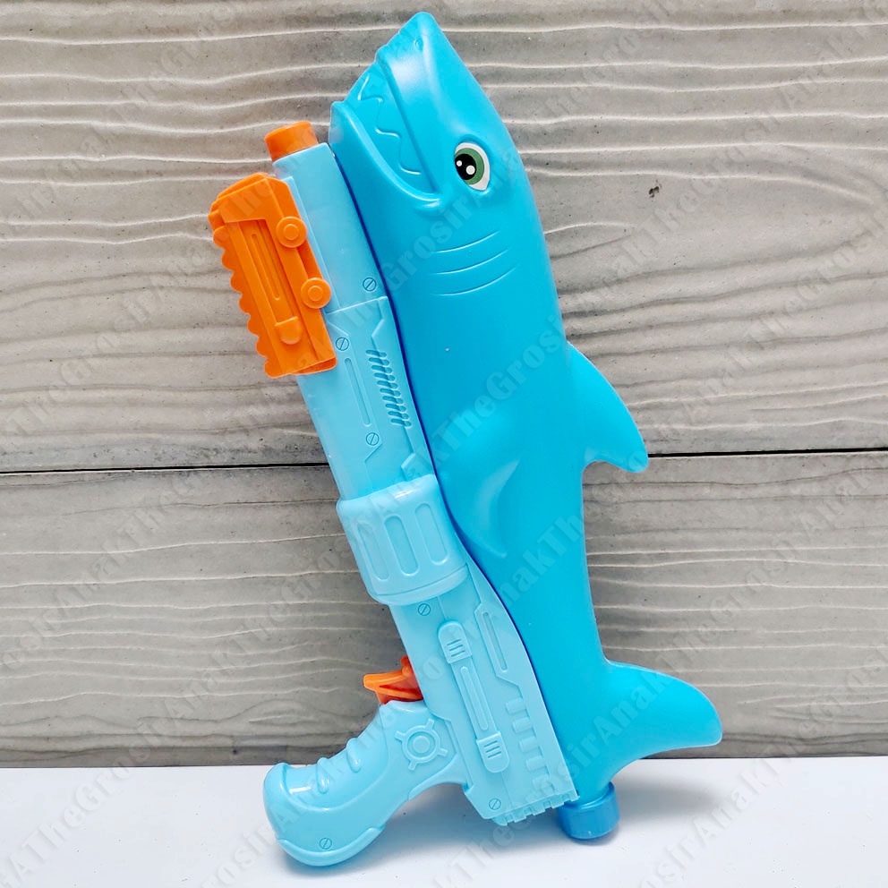 SHARK WATER GUN MAINAN PISTOL TEMBAK AIR HIU BLASTER