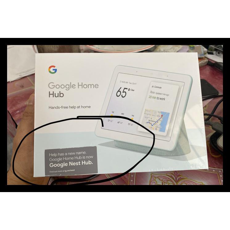 Google Home Nest Hub Assistance Smart Home Wifi Speaker Tablet Shopee Indonesia