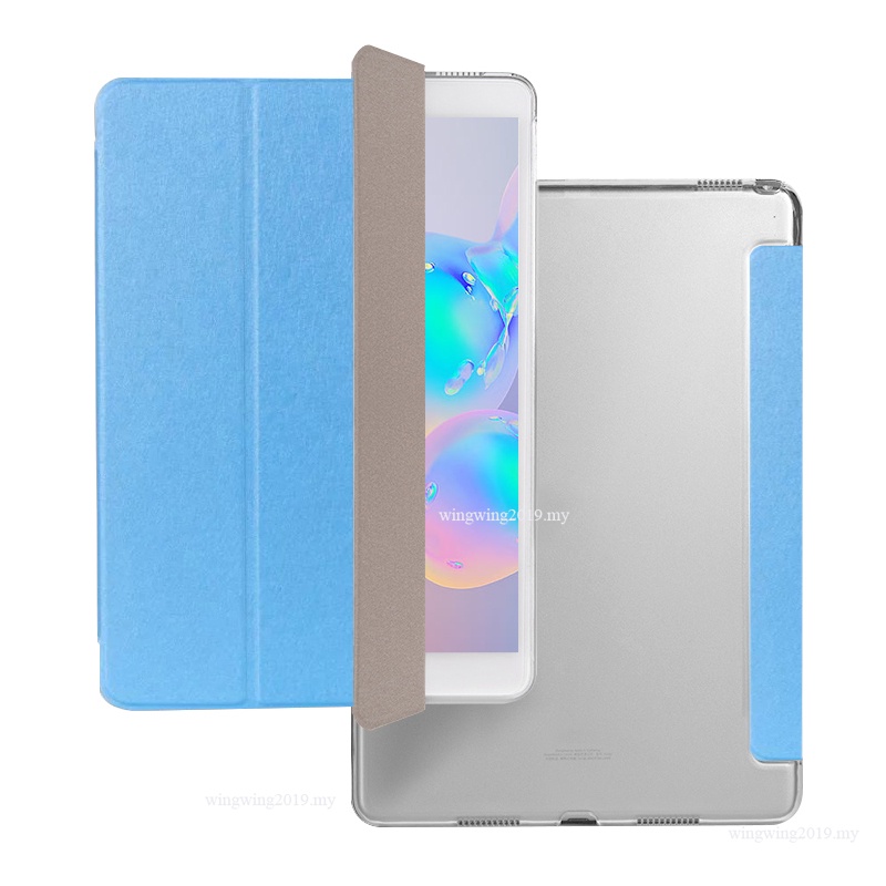 Casing Flip Lipat Tiga Ultra Tipis Untuk Samsung Galaxy Tab S6 10.5 2019 Tab S6 SM-T860 SM-T865