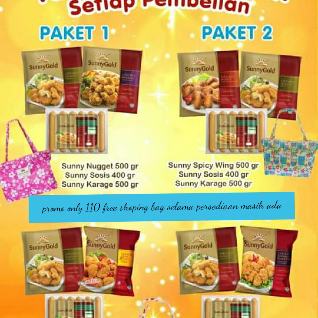 

Sunny Gold Nugget dan Sosis