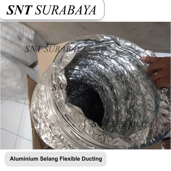 Selang aluminium flexible ducting 8" - Flexible duct 8"