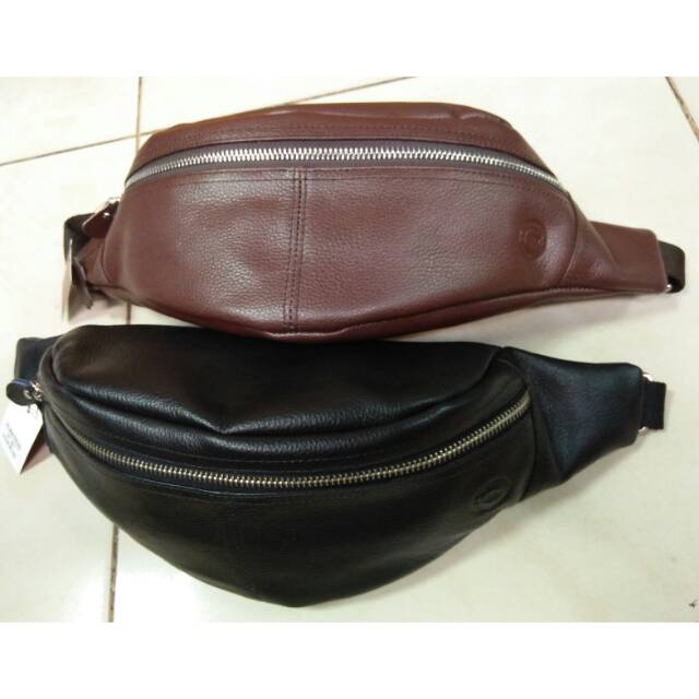 Albatros Tas pinggang waistbag kulit asli