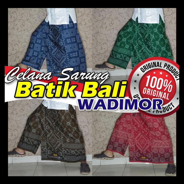 Sarung Celana Batik Wadimor, Full Motif Batik Bali, Original