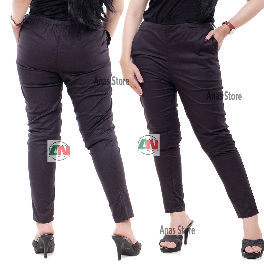 CELANA KATUN ANTI BEGAH, CELANA KATUN STRETCH UKURAN STANDAR / COTTON PANTS