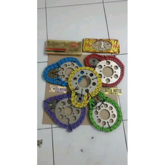 Gear Set Sss Rantai Osaki Ninja R / Rr .Ayesha1.Olshop