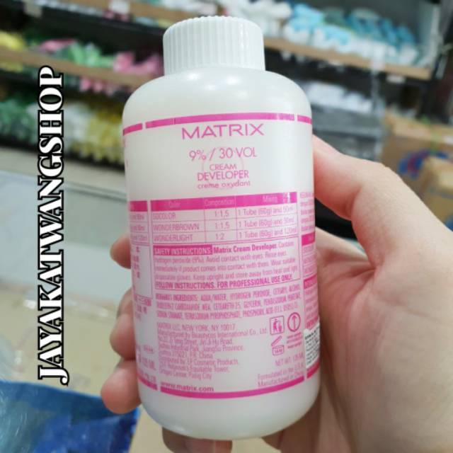 MATRIX PEROXIDE OXIDANT DEVELOPER 135ML