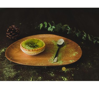 Muraahh - Wooden Cookie Plate / Piring Kayu Cafe / Coffee Plate