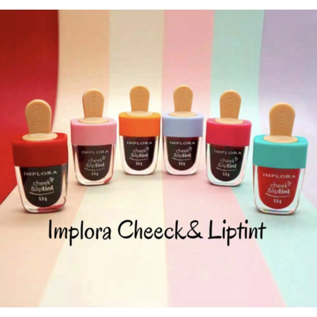 [ IMPLORA ] CHEEK AND LIPTINT | LIP TINT IMPLORA ORIGINAL BPOM