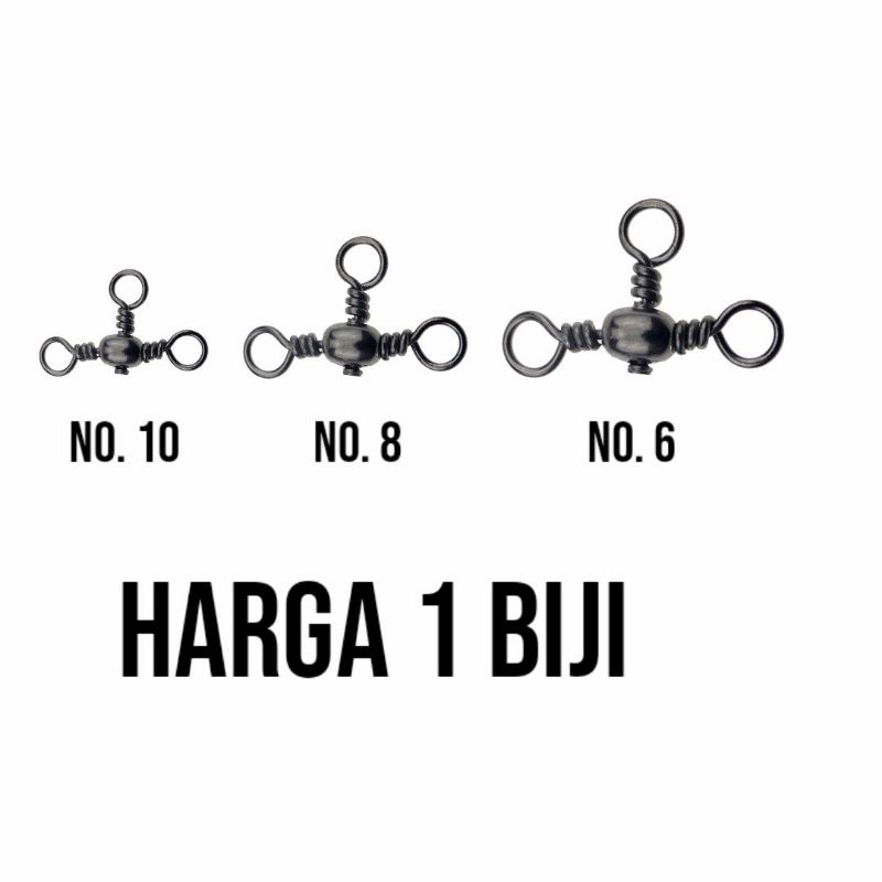 Swivel Barrel 3 Cabang Praktis